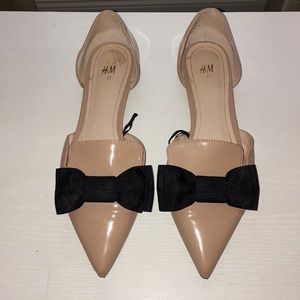 Nude Patent Flats